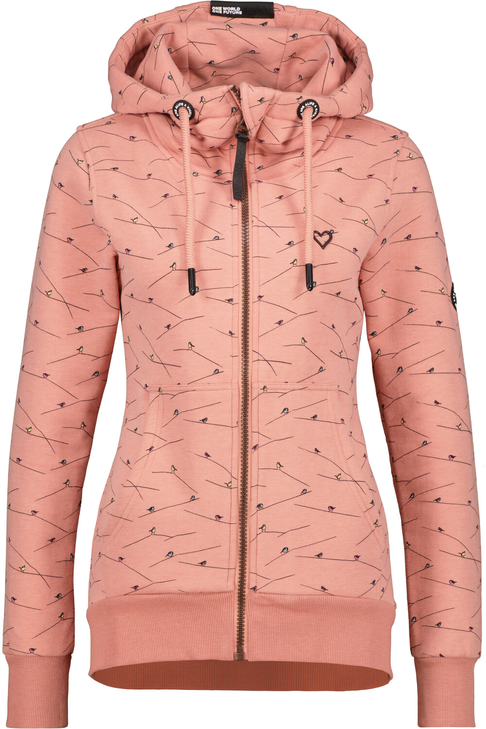 Толстовка alife and kickin Kapuzen,, Kapuzenjacke, Shirtjacke YasminAK B, цвет mahagonium melange
Толстовка alife and kickin Kapuzen,, Kapuzenjacke, Shirtjacke YasminAK B, цвет mahagonium melange