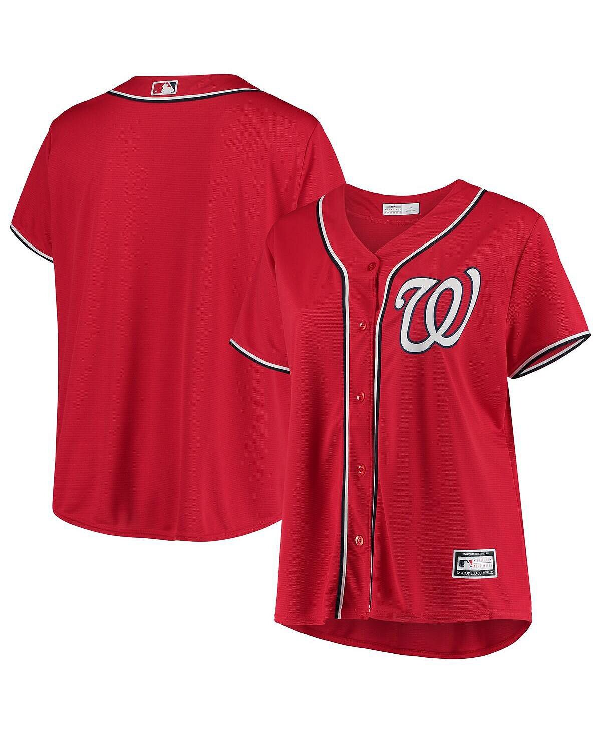 Женское красное джерси Washington Nationals больших размеров, альтернативная копия джерси команды Profile, красный
Женское красное джерси Washington Nationals больших размеров, альтернативная копия джерси команды Profile, красный