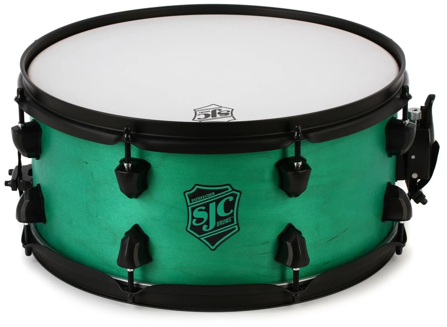 Малый барабан SJC Custom Drums Pathfinder Series — 6,5 x 14 дюймов — темно-бирюзовый сатин
Малый барабан SJC Custom Drums Pathfinder Series — 6,5 x 14 дюймов — темно-бирюзовый сатин