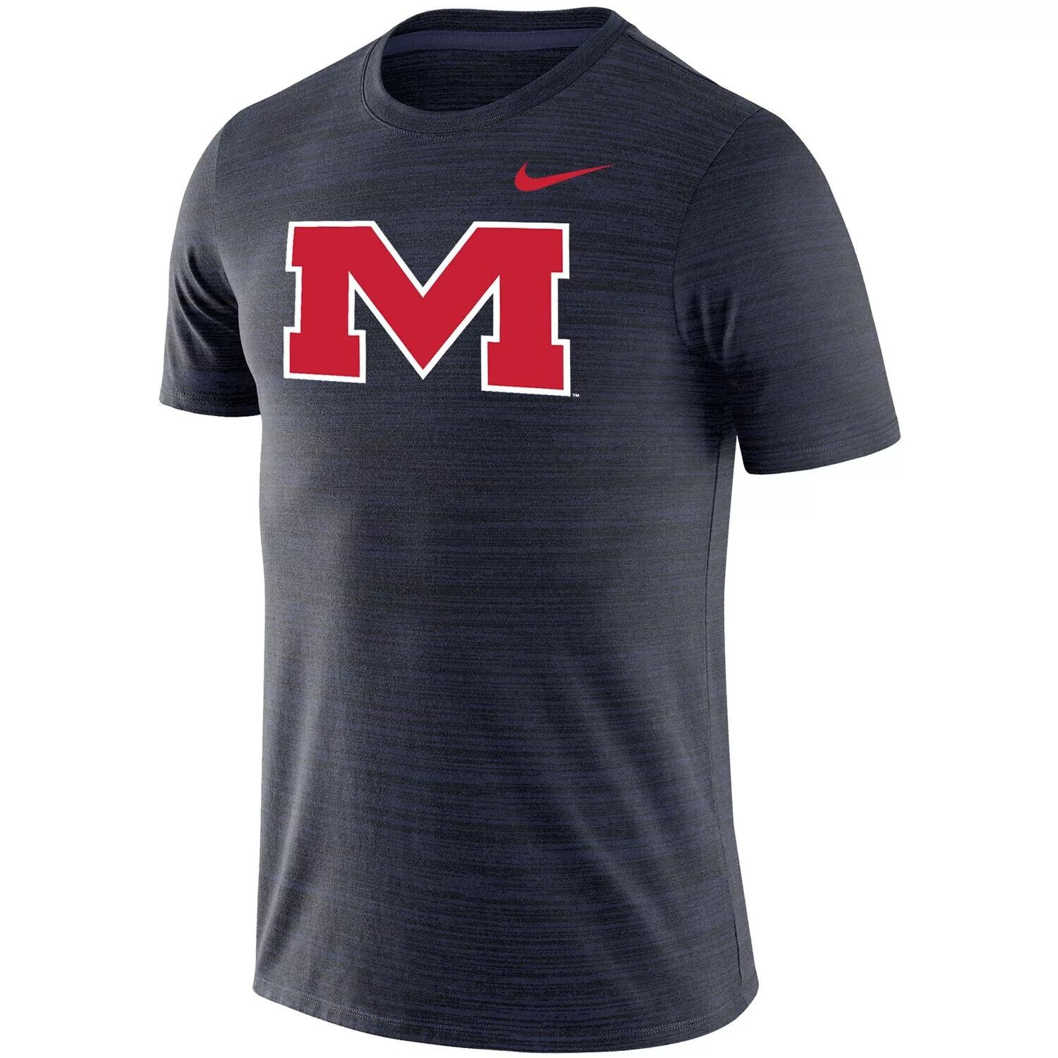 Мужская темно-синяя футболка Ole Miss Rebels Big & Tall Velocity Performance Nike, Синий
Мужская темно-синяя футболка Ole Miss Rebels Big & Tall Velocity Performance Nike, Синий