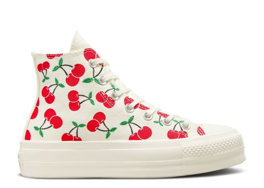Кроссовки Converse Wmns Chuck Taylor All Star Lift Platform High 'Cherries', кремовый
Кроссовки Converse Wmns Chuck Taylor All Star Lift Platform High 'Cherries', кремовый