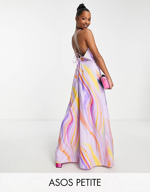 Атласный комбинезон с лямками и завязками на спине ASOS DESIGN Petite из цветного абстрактного мрамора
Атласный комбинезон с лямками и завязками на спине ASOS DESIGN Petite из цветного абстрактного мрамора