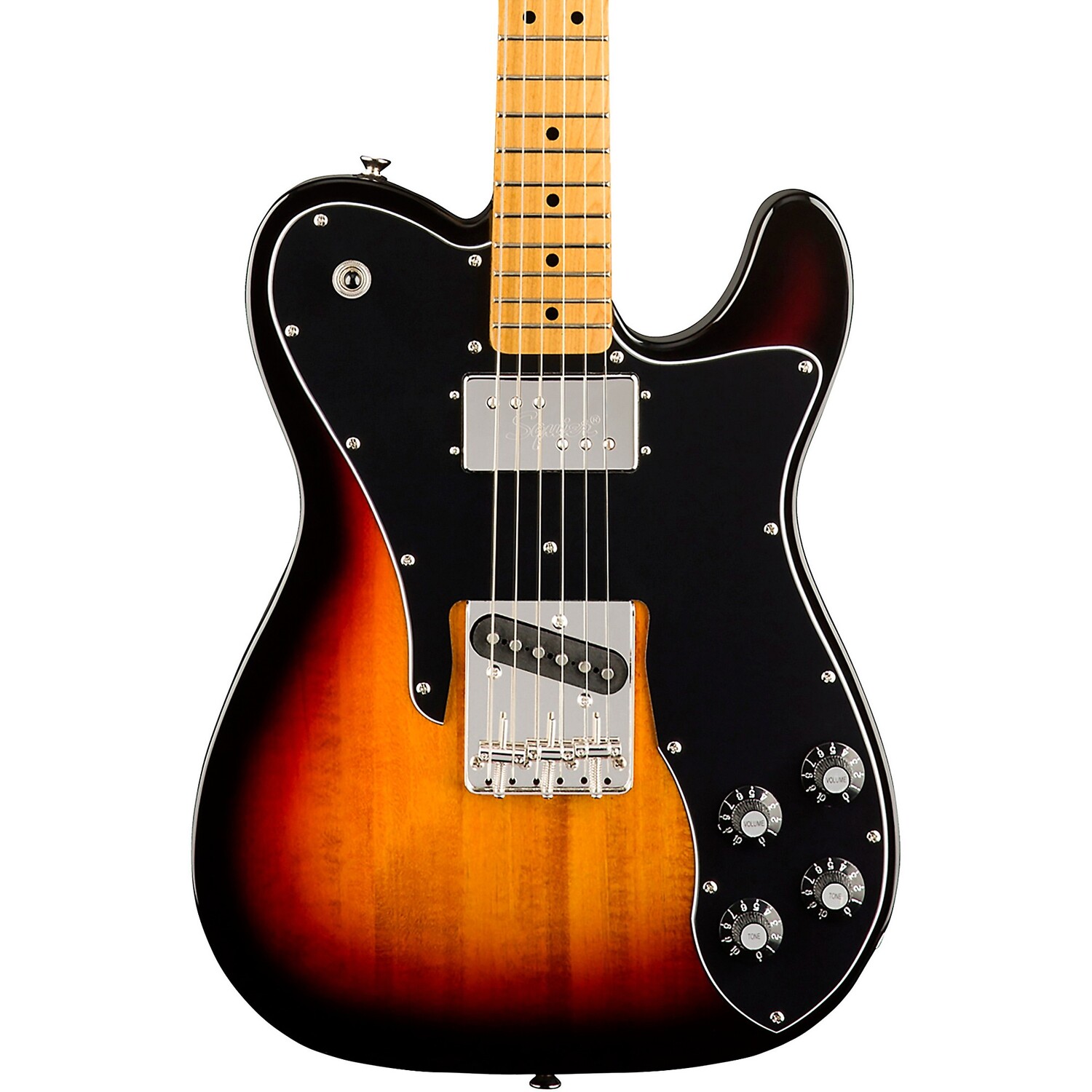 Squier Classic Vibe '70s Telecaster Custom Электрогитара с кленовым грифом, 3 цвета Sunburst
Squier Classic Vibe '70s Telecaster Custom Электрогитара с кленовым грифом, 3 цвета Sunburst