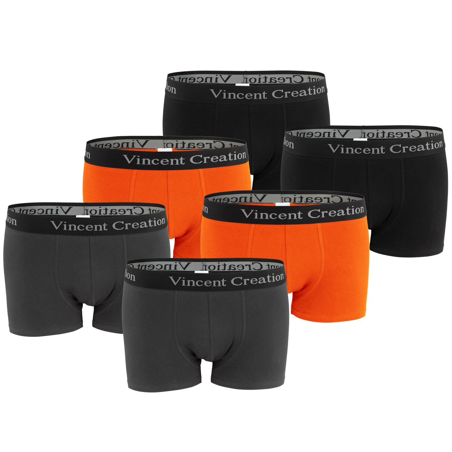 Боксеры Vincent Creation Boxershorts-Hipster 6 Stück, цвет orange/anthrazit/schwarz
Боксеры Vincent Creation Boxershorts-Hipster 6 Stück, цвет orange/anthrazit/schwarz