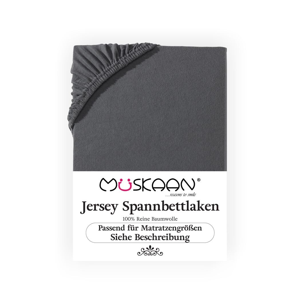 Простыня Müskaan Jersey 180x200 - 200x220 антрацит для кроватей с пружинным матрасом и водяной простыни 100% хлопок
Простыня Müskaan Jersey 180x200 - 200x220 антрацит для кроватей с пружинным матрасом и водяной простыни 100% хлопок