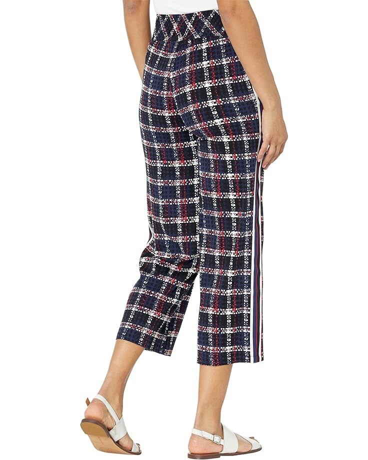 Брюки Liverpool Los Angeles Wide Leg Crop w/ Smocked Waistband, цвет Navy/Lollipop Textured Plaid
Брюки Liverpool Los Angeles Wide Leg Crop w/ Smocked Waistband, цвет Navy/Lollipop Textured Plaid