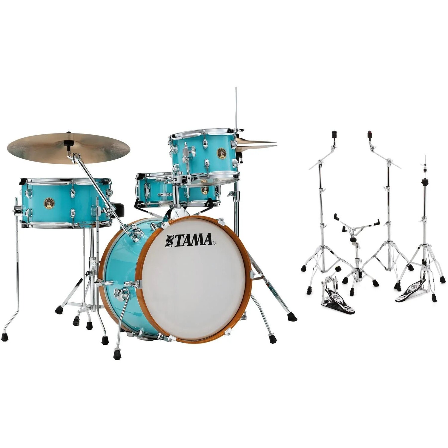 Tama Club-JAM LJK48S Комплект из 4 предметов с малым барабаном и комплект оборудования Stage Master из 5 предметов — голубой цвет
Tama Club-JAM LJK48S Комплект из 4 предметов с малым барабаном и комплект оборудования Stage Master из 5 предметов — голубой цвет