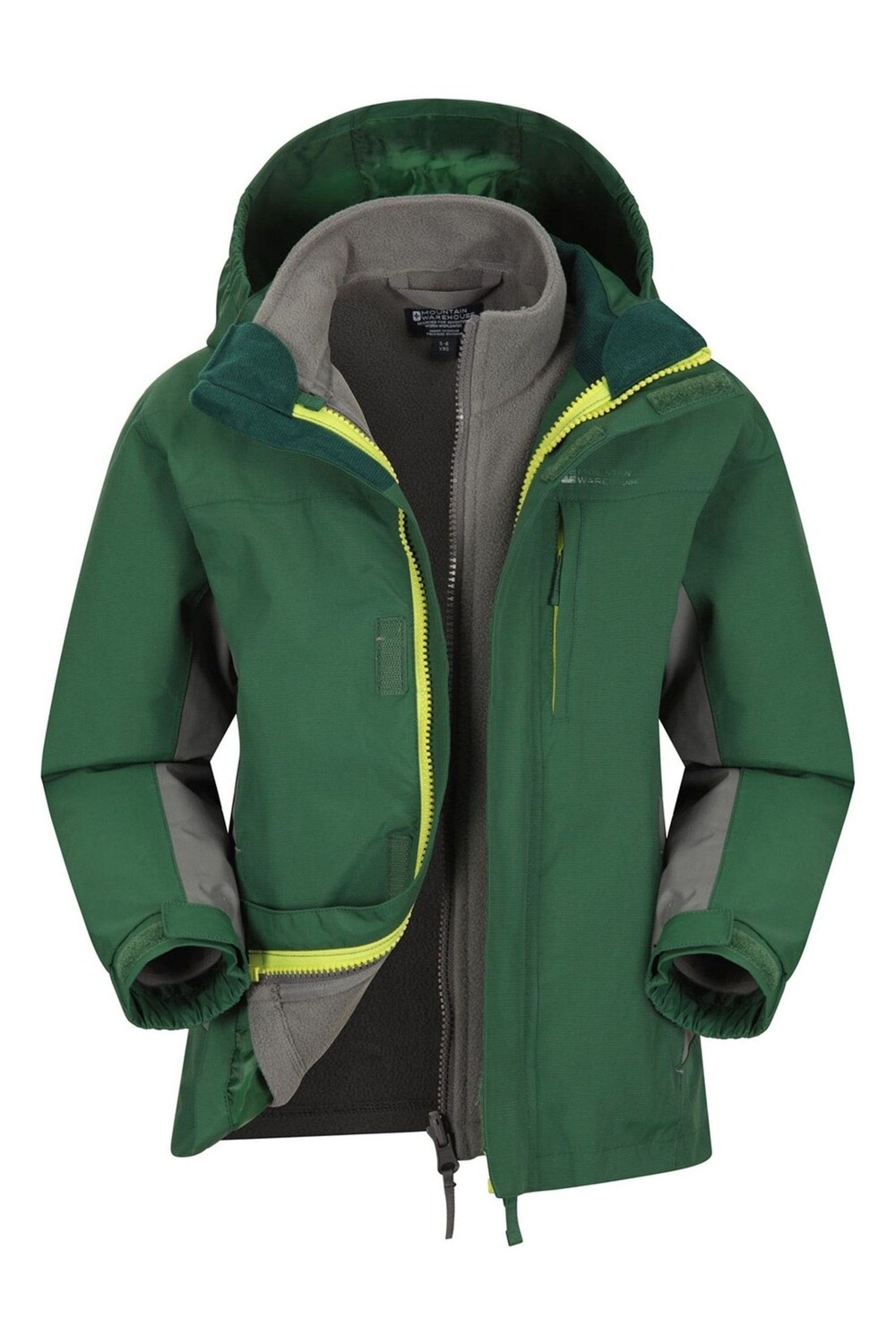 Детская дождевик 3-в-1 Cannonball Mountain Warehouse Mountain Warehouse, зеленый
Детская дождевик 3-в-1 Cannonball Mountain Warehouse Mountain Warehouse, зеленый