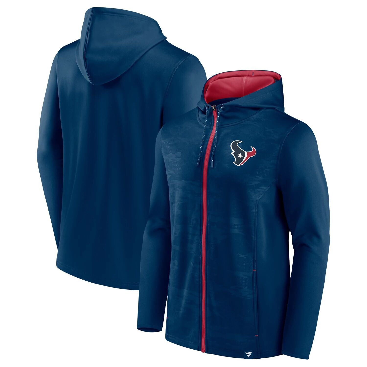 Мужская фирменная темно-красная толстовка с капюшоном Houston Texans Ball Carrier с молнией во всю длину Fanatics, Красный
Мужская фирменная темно-красная толстовка с капюшоном Houston Texans Ball Carrier с молнией во всю длину Fanatics, Красный