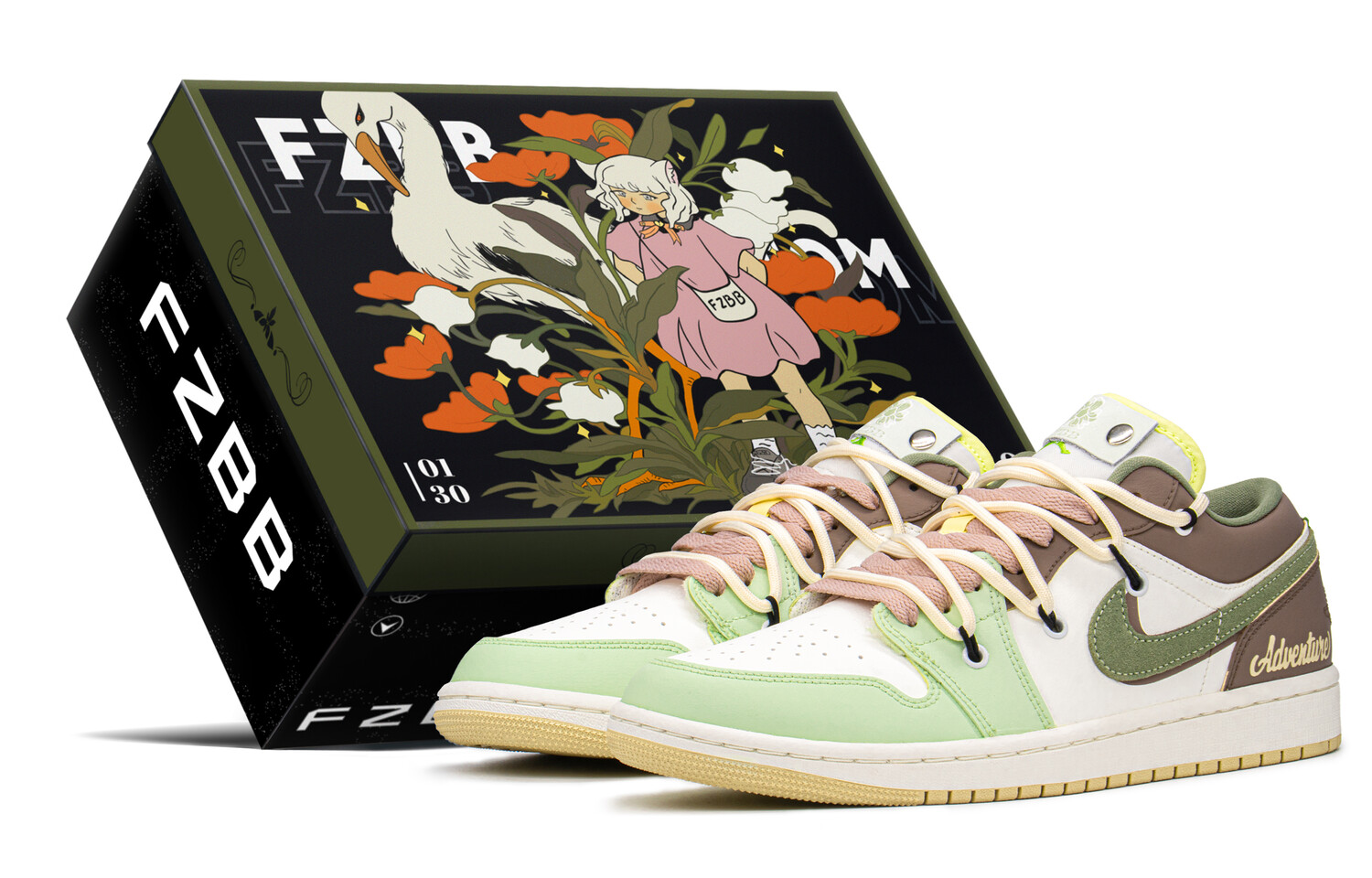 Кроссовки Air Jordan 1 Vintage Basketball Shoes Women's Low-Top Brown/yellow/cyan
Кроссовки Air Jordan 1 Vintage Basketball Shoes Women's Low-Top Brown/yellow/cyan