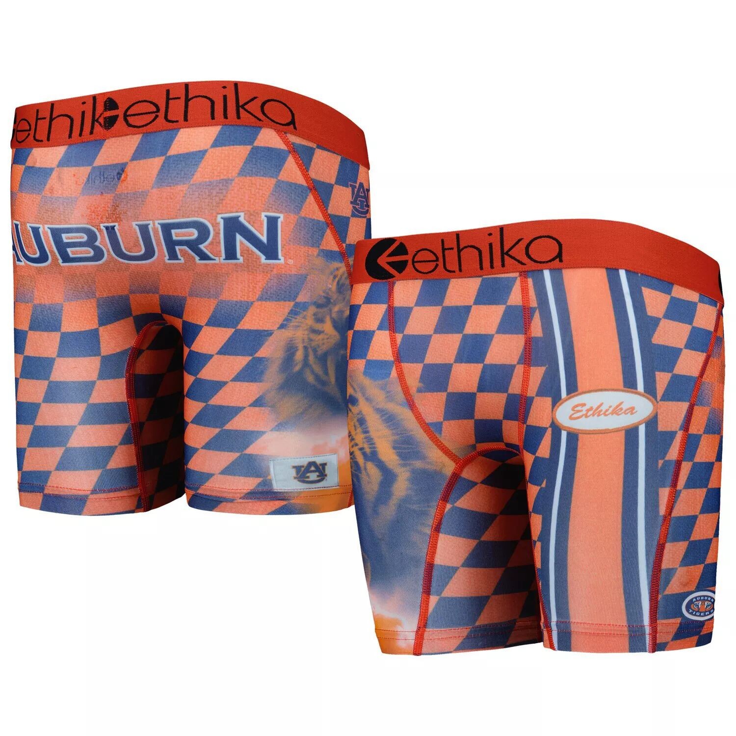 Молодежные боксеры в шахматную клетку Ethika Orange Auburn Tigers Podium Unbranded
Молодежные боксеры в шахматную клетку Ethika Orange Auburn Tigers Podium Unbranded