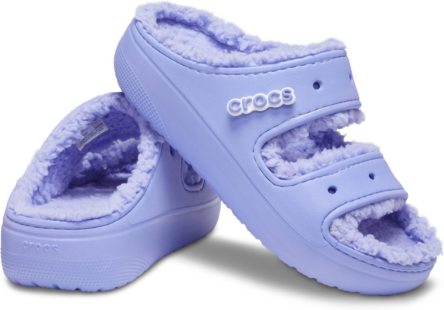 Сандалии на плоской подошве Classic Cozzzy Sandal Crocs, цвет Digital Violet
Сандалии на плоской подошве Classic Cozzzy Sandal Crocs, цвет Digital Violet