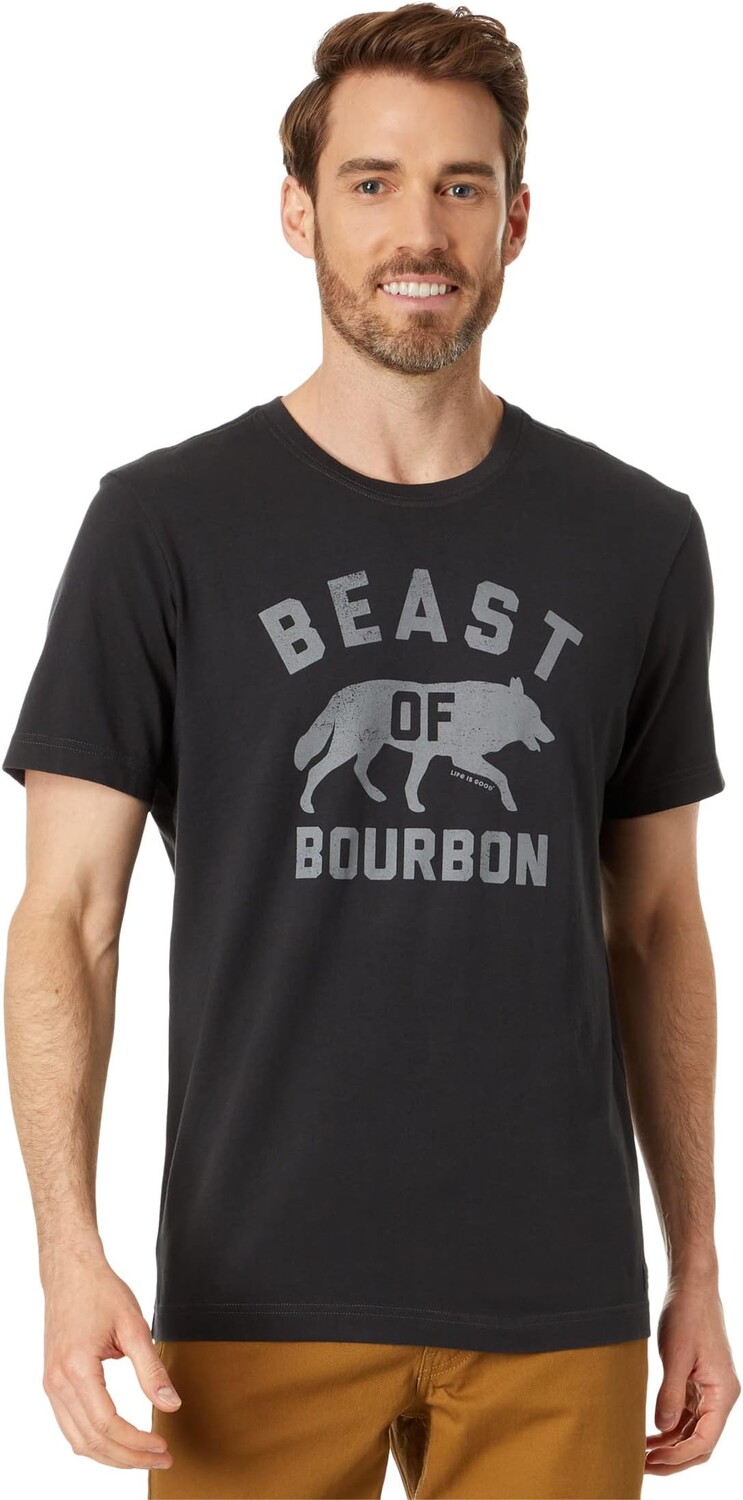 Футболка Beast Of Bourbon Crusher с короткими рукавами Life is Good, цвет Jet Black
Футболка Beast Of Bourbon Crusher с короткими рукавами Life is Good, цвет Jet Black