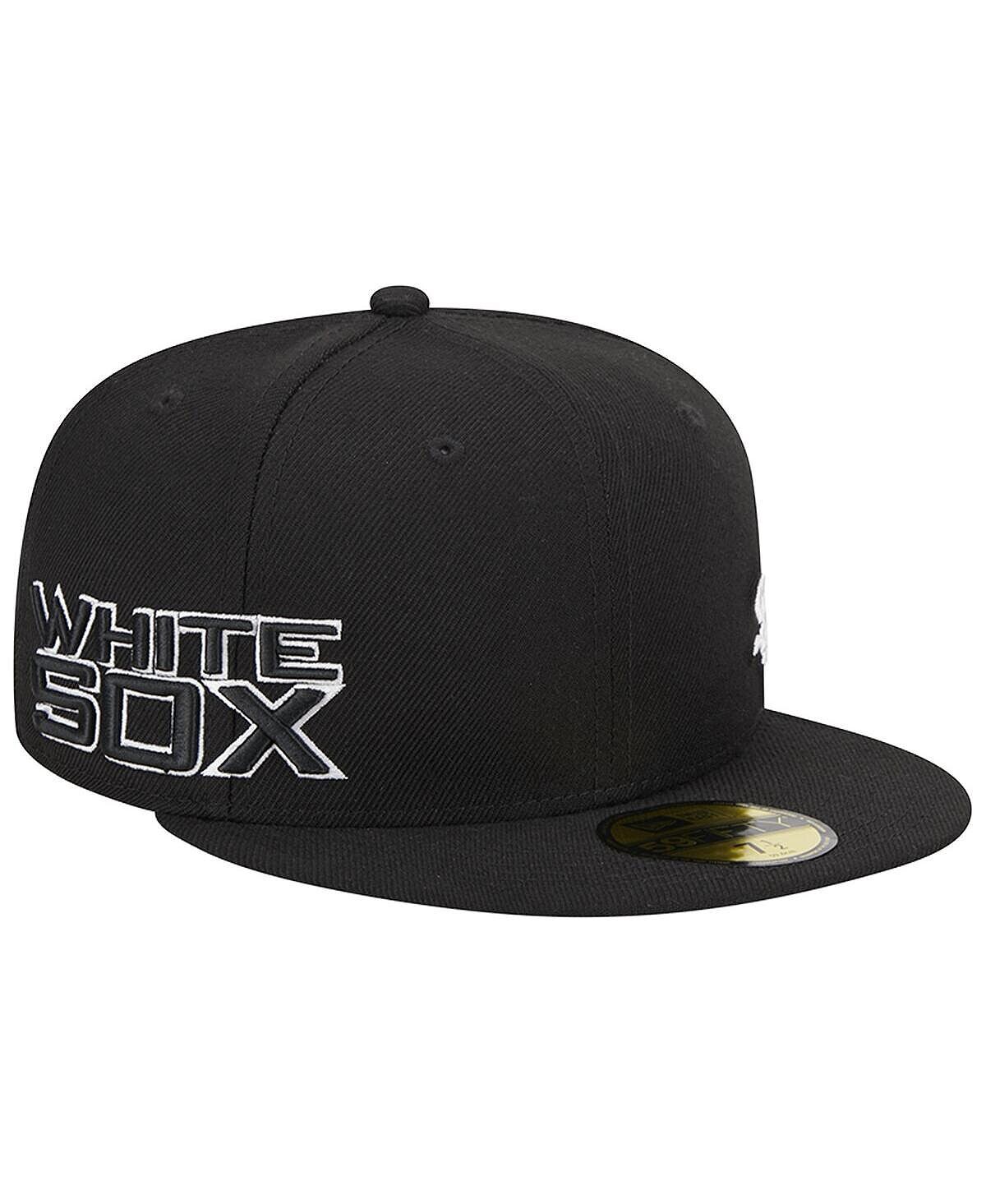 Мужская черная футболка Chicago White Sox 59FIFTY с приталенной шляпой New Era, Черный
Мужская черная футболка Chicago White Sox 59FIFTY с приталенной шляпой New Era, Черный