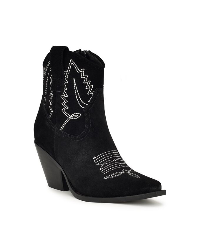 Женские повседневные ботильоны Nallas на блочном каблуке в стиле вестерн Nine West, черный
Женские повседневные ботильоны Nallas на блочном каблуке в стиле вестерн Nine West, черный