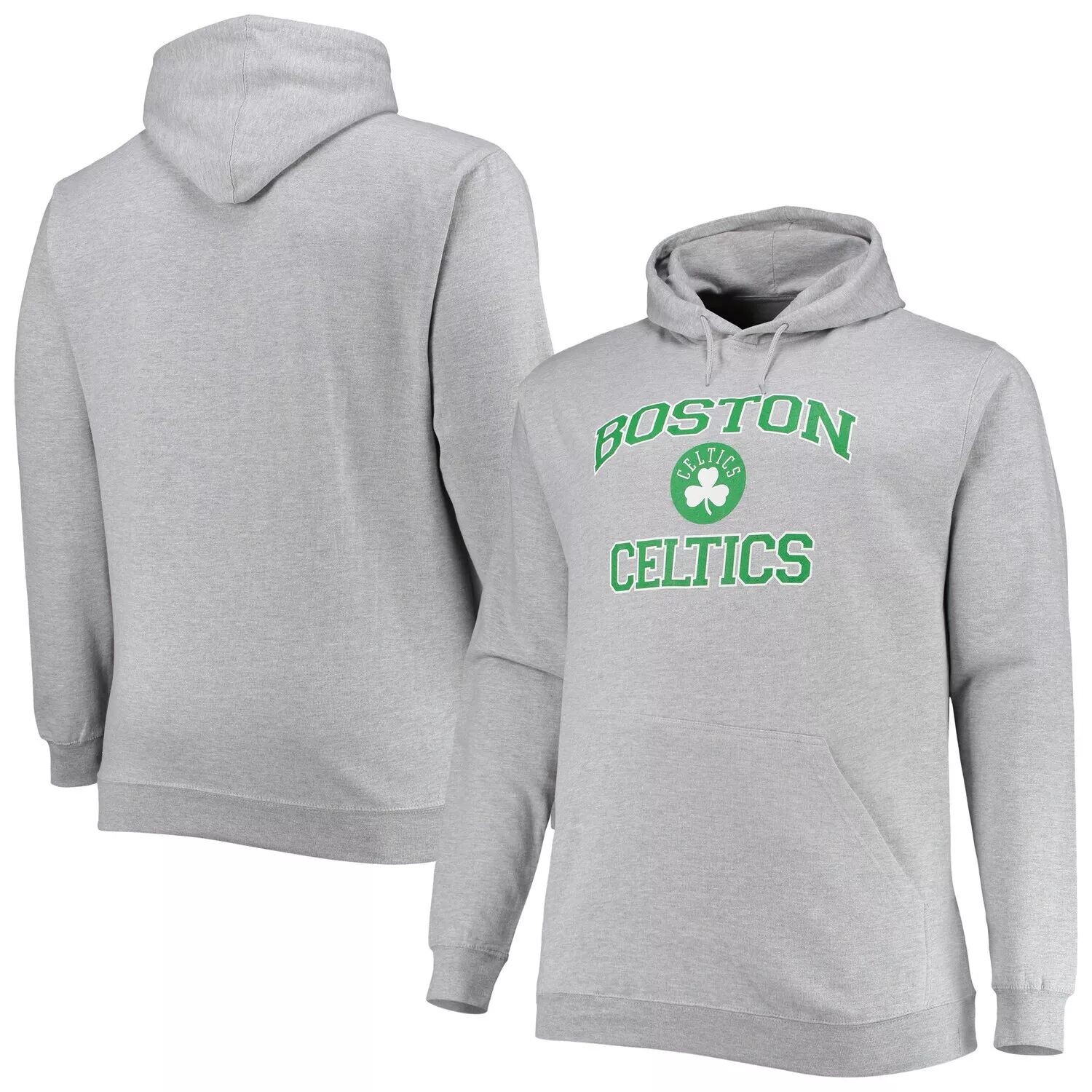 Мужская серая толстовка с капюшоном Boston Celtics Big & Tall Heart & Soul, Серый
Мужская серая толстовка с капюшоном Boston Celtics Big & Tall Heart & Soul, Серый