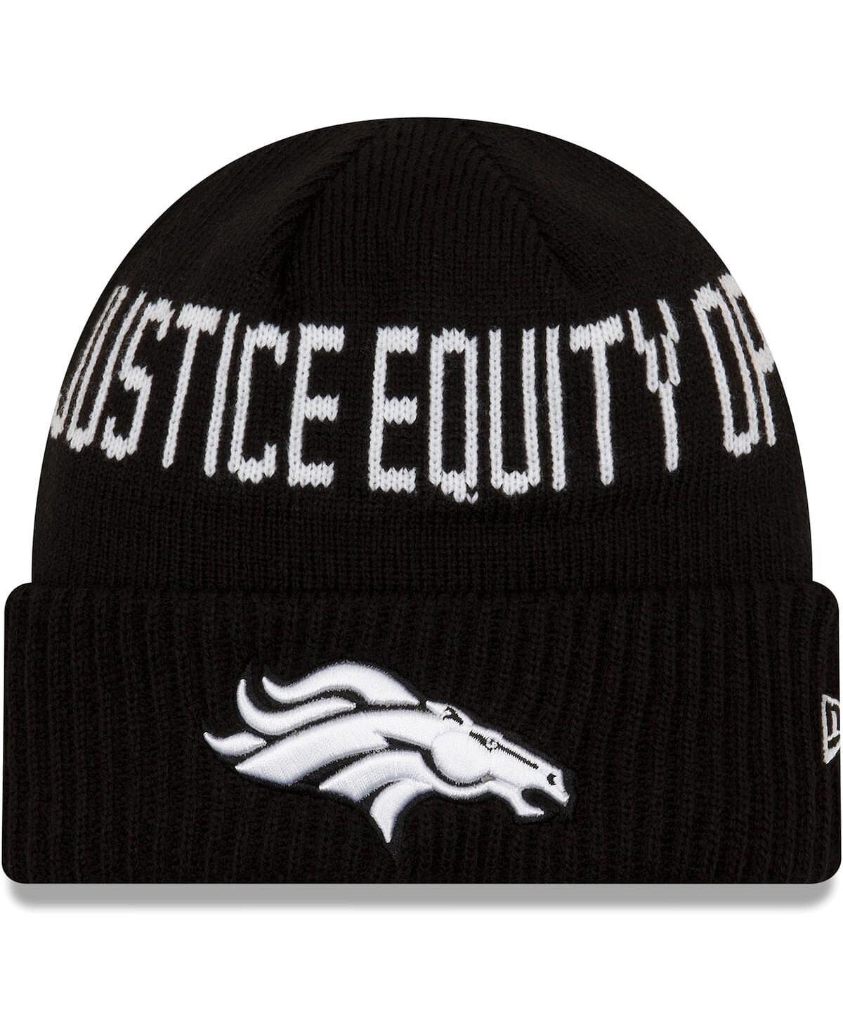 Мужская черная вязаная шапка с манжетами Denver Broncos Team Social Justice New Era
Мужская черная вязаная шапка с манжетами Denver Broncos Team Social Justice New Era