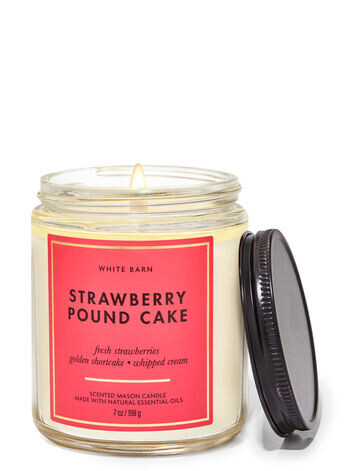 Свеча Mason с одним фитилем Strawberry Pound Cake, 7 oz / 198 g, Bath and Body Works
Свеча Mason с одним фитилем Strawberry Pound Cake, 7 oz / 198 g, Bath and Body Works