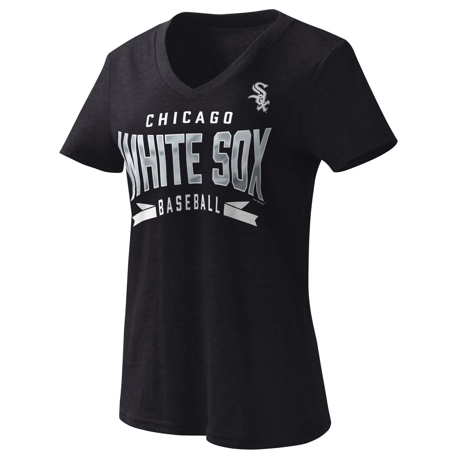 Женская черная футболка G-III 4Her от Carl Banks Chicago White Sox Dream Team с v-образным вырезом G-III, Черный
Женская черная футболка G-III 4Her от Carl Banks Chicago White Sox Dream Team с v-образным вырезом G-III, Черный