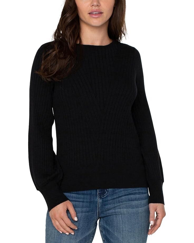 Свитер Liverpool Los Angeles Long Sleeve Crew Neck Sweater With Transfer Rib Detail, черный
Свитер Liverpool Los Angeles Long Sleeve Crew Neck Sweater With Transfer Rib Detail, черный