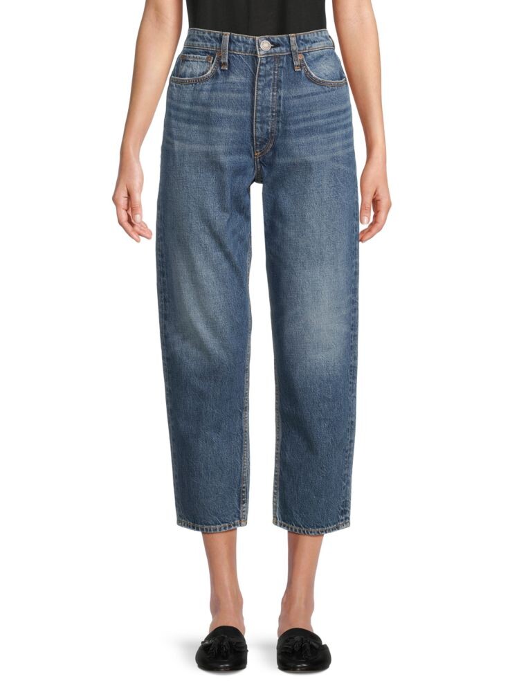 Укороченные джинсы Alissa с высокой посадкой и бочонками Rag & Bone, цвет Clover
Укороченные джинсы Alissa с высокой посадкой и бочонками Rag & Bone, цвет Clover