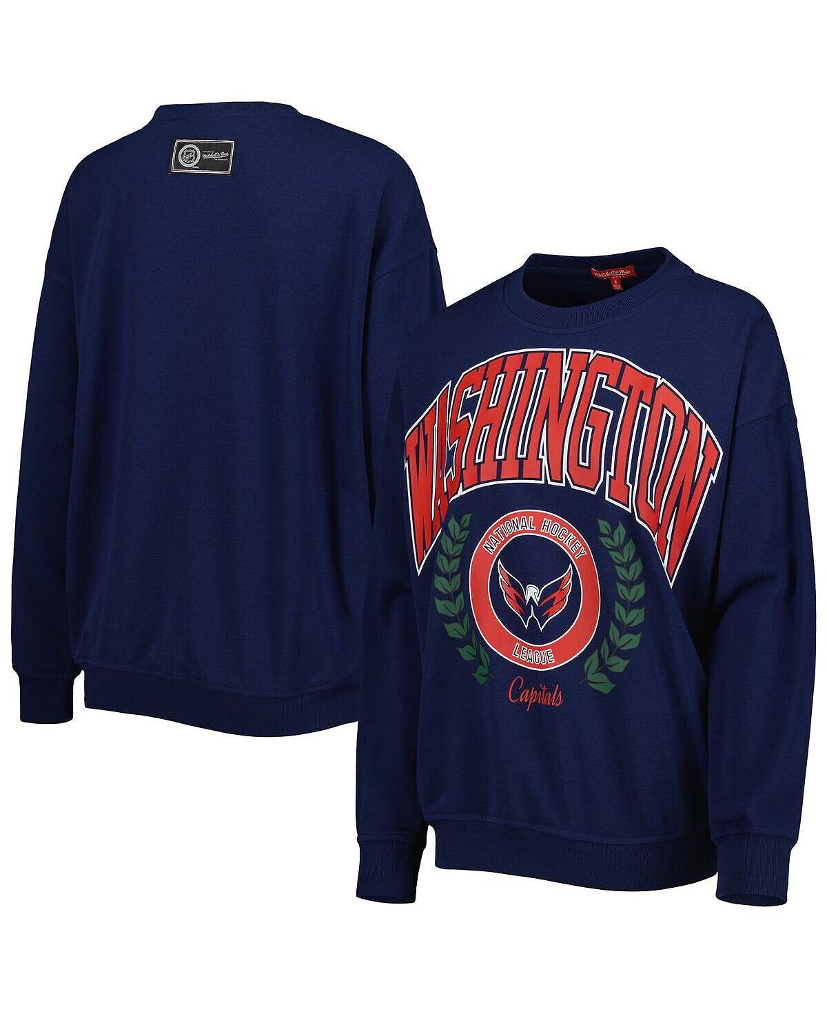 Женский темно-синий пуловер с логотипом Washington Capitals 2.0 Mitchell & Ness, темно-синий
Женский темно-синий пуловер с логотипом Washington Capitals 2.0 Mitchell & Ness, темно-синий