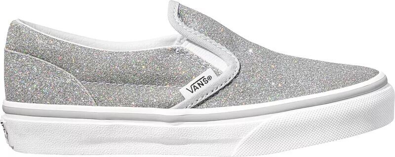 Классические слипоны для детей дошкольного возраста Vans, серебристый/белый
Классические слипоны для детей дошкольного возраста Vans, серебристый/белый