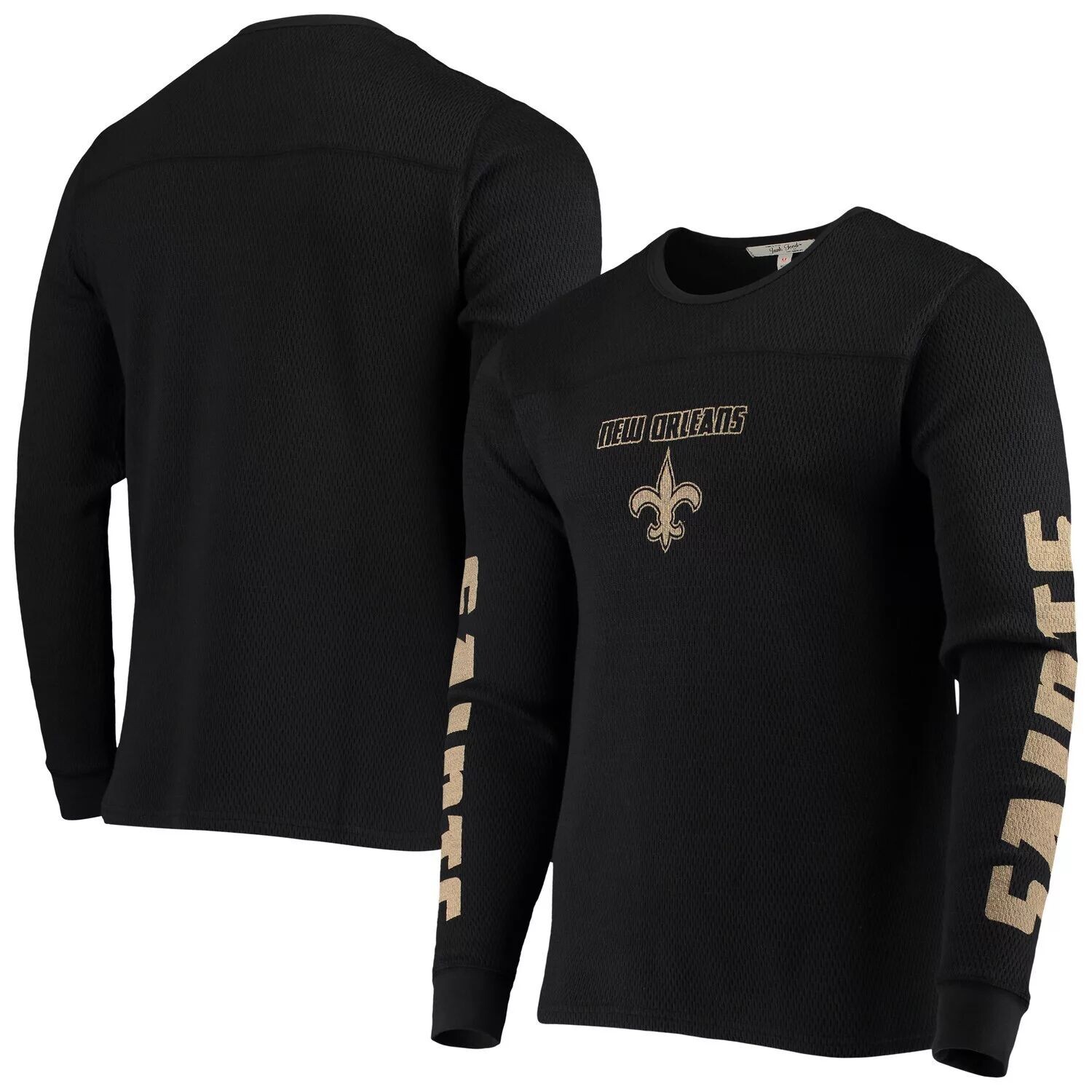 Мужская черная термостойкая футболка New Orleans Saints Junk Food с длинными рукавами
Мужская черная термостойкая футболка New Orleans Saints Junk Food с длинными рукавами