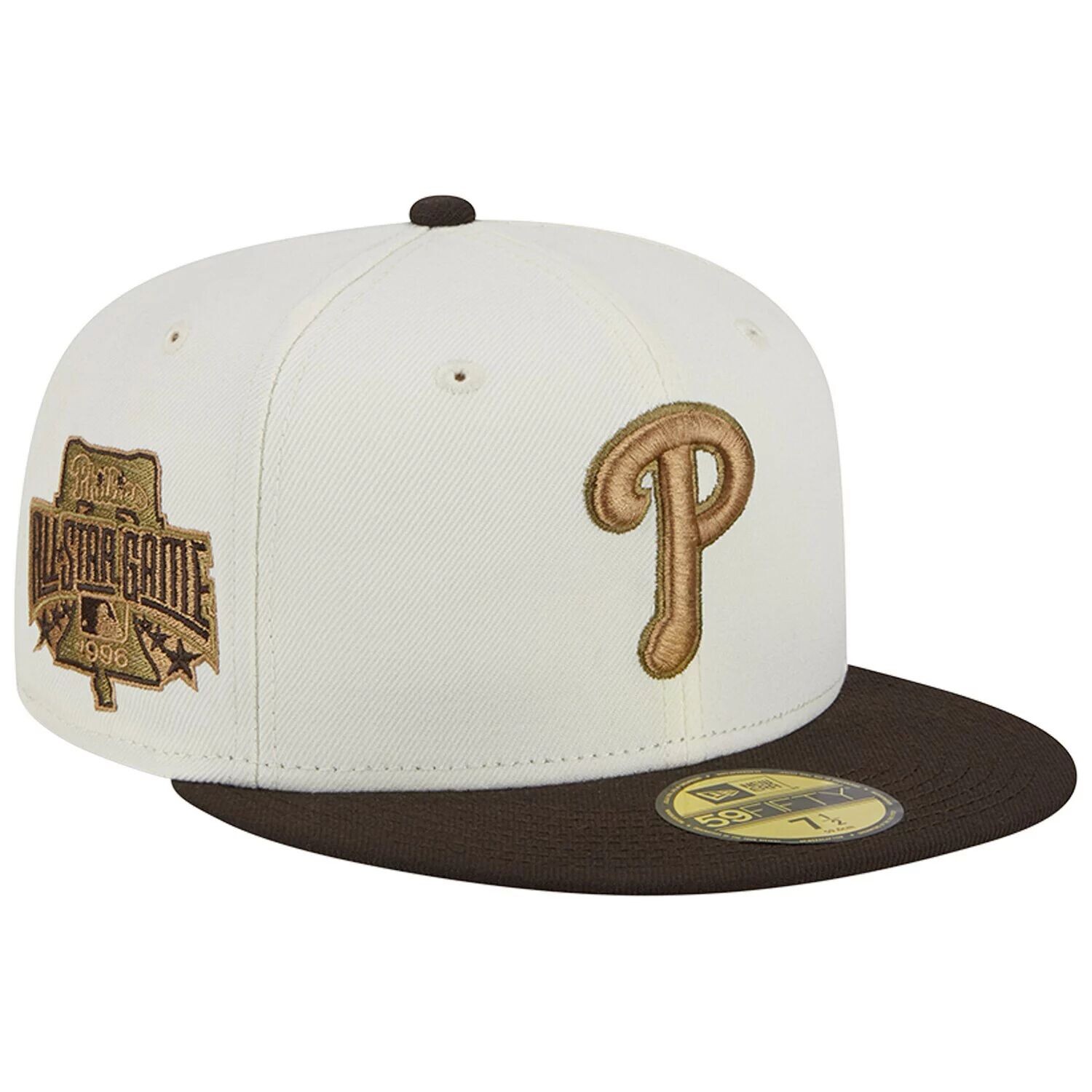 Мужская облегающая шляпа New Era белого/коричневого цвета Philadelphia Phillies 1996 MLB All-Star Game 59FIFTY
Мужская облегающая шляпа New Era белого/коричневого цвета Philadelphia Phillies 1996 MLB All-Star Game 59FIFTY