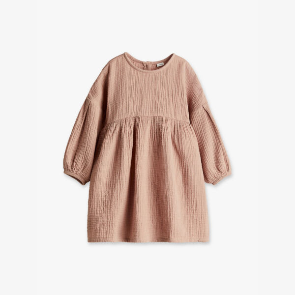 Фактурное хлопковое платье свободного кроя на возраст 2-10 лет H&M Adorables, бежевый
Фактурное хлопковое платье свободного кроя на возраст 2-10 лет H&M Adorables, бежевый