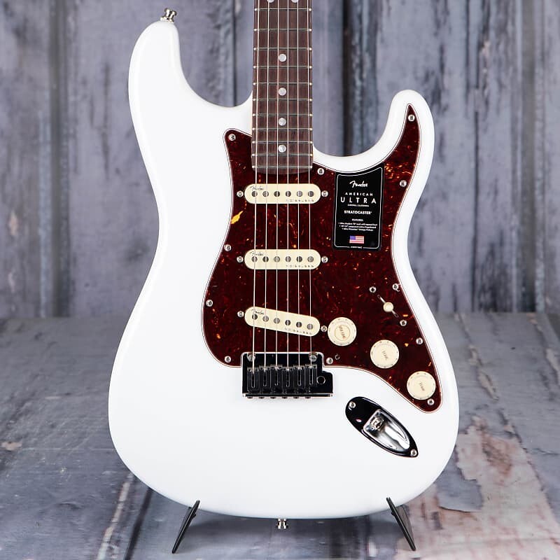 Электрогитара Fender American Ultra Stratocaster, Rosewood Fingerboard, Arctic Pearl
Электрогитара Fender American Ultra Stratocaster, Rosewood Fingerboard, Arctic Pearl