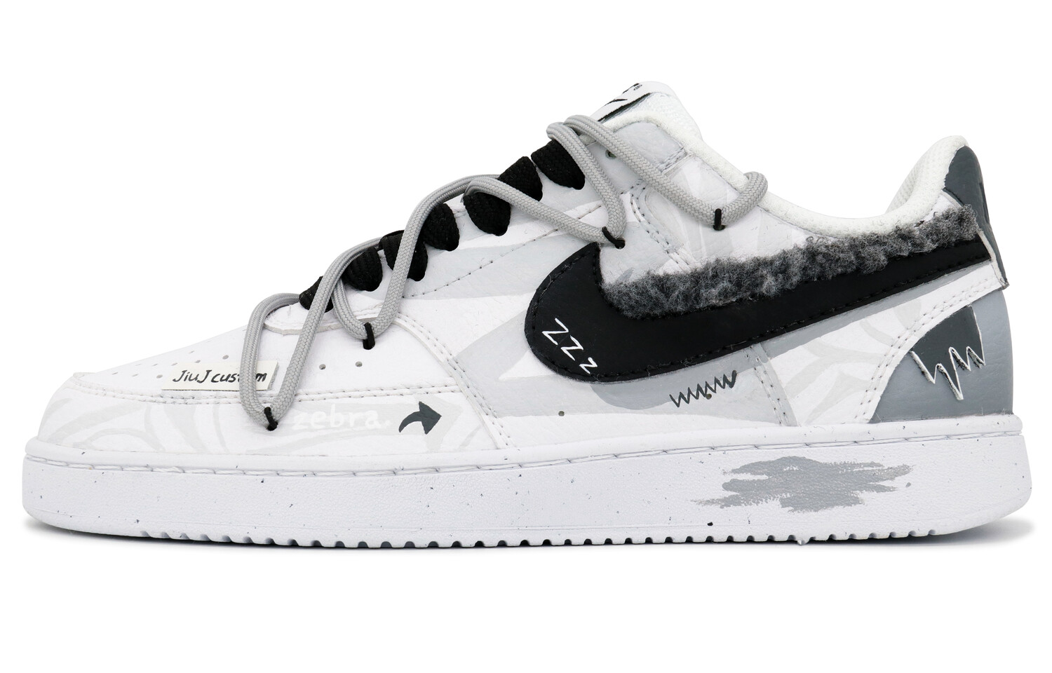 Кроссовки Nike Court Vision 1 Skateboarding Shoes Men Low-top Black/grey, цвет Lonely zebra
Кроссовки Nike Court Vision 1 Skateboarding Shoes Men Low-top Black/grey, цвет Lonely zebra