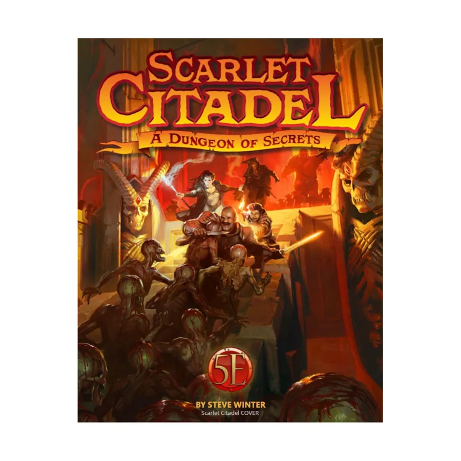 Scarlet Citadel - A Dungeon of Secrets, 5th Edition Dungeons & Dragons (Kobold Press), твердый переплет
Scarlet Citadel - A Dungeon of Secrets, 5th Edition Dungeons & Dragons (Kobold Press), твердый переплет