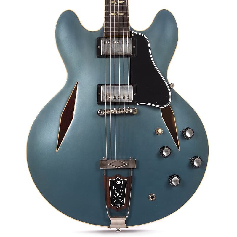 Электрогитара Gibson Custom Shop 1964 Trini Lopez Reissue "CME Spec" Heavy Antique Pelham Blue VOS
Электрогитара Gibson Custom Shop 1964 Trini Lopez Reissue "CME Spec" Heavy Antique Pelham Blue VOS