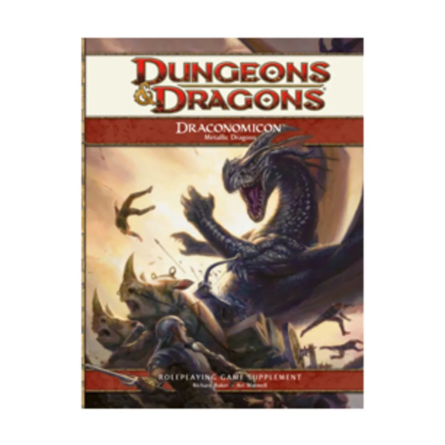 Draconomicon - Metallic Dragons, Dungeons & Dragons (4th Edition) - Sourcebooks & Supplements, твердый переплет
Draconomicon - Metallic Dragons, Dungeons & Dragons (4th Edition) - Sourcebooks & Supplements, твердый переплет