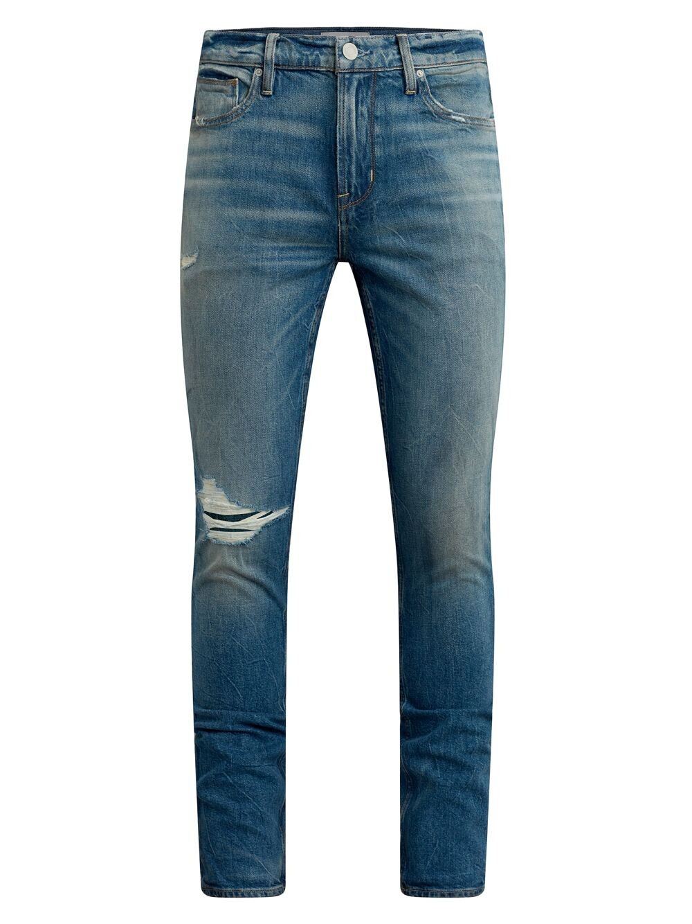 Джинсы Axl Slim с эффектом потертости Hudson Jeans, индиго 
Джинсы Axl Slim с эффектом потертости Hudson Jeans, индиго