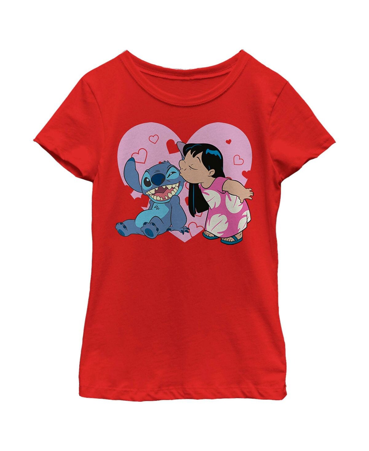 Детская футболка Lilo & Stitch с поцелуями ко Дню святого Валентина для девочек Disney
Детская футболка Lilo & Stitch с поцелуями ко Дню святого Валентина для девочек Disney