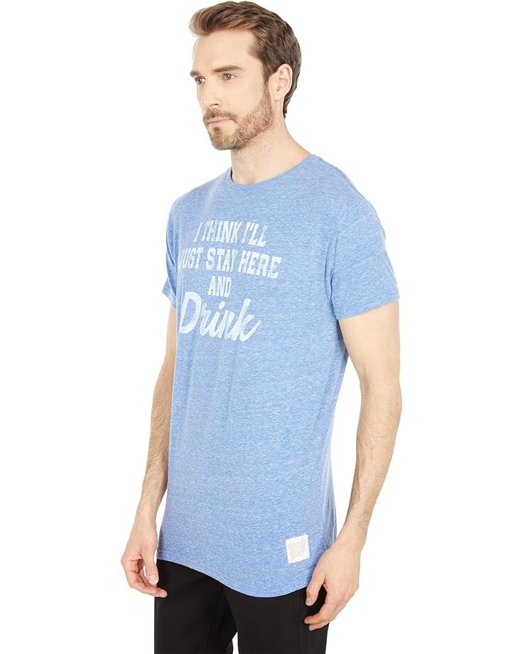 Футболка The Original Retro Brand I Think Ill Stay Here and Drink Short Sleeve Vintage Tri-Blend Tee, цвет Streaky Royal
Футболка The Original Retro Brand I Think Ill Stay Here and Drink Short Sleeve Vintage Tri-Blend Tee, цвет Streaky Royal