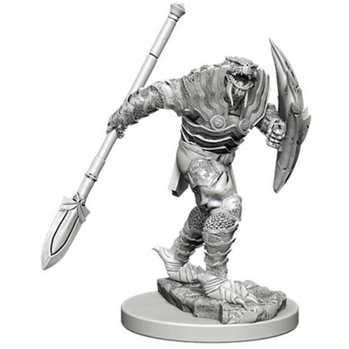 Миниатюра WizKids/NECA D&D Nolzur's Marvelous Unpainted Minis: W5 Male Dragonborn Fighter with Spear
Миниатюра WizKids/NECA D&D Nolzur's Marvelous Unpainted Minis: W5 Male Dragonborn Fighter with Spear