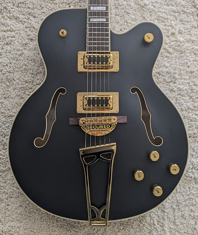 Электрогитара Gretsch G5191BK Tim Armstrong RANCID Electromatic Hollow Body Electric Guitar
Электрогитара Gretsch G5191BK Tim Armstrong RANCID Electromatic Hollow Body Electric Guitar