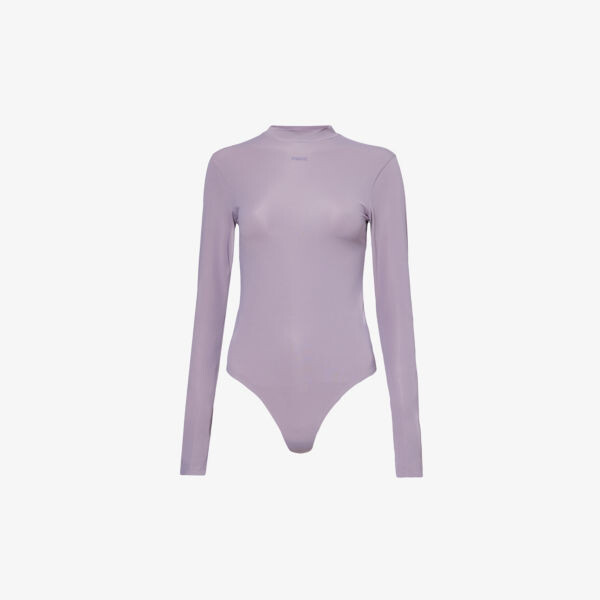 Боди everywear comfort из эластичного плетения с высоким воротником Gymshark, фиолетовый
Боди everywear comfort из эластичного плетения с высоким воротником Gymshark, фиолетовый