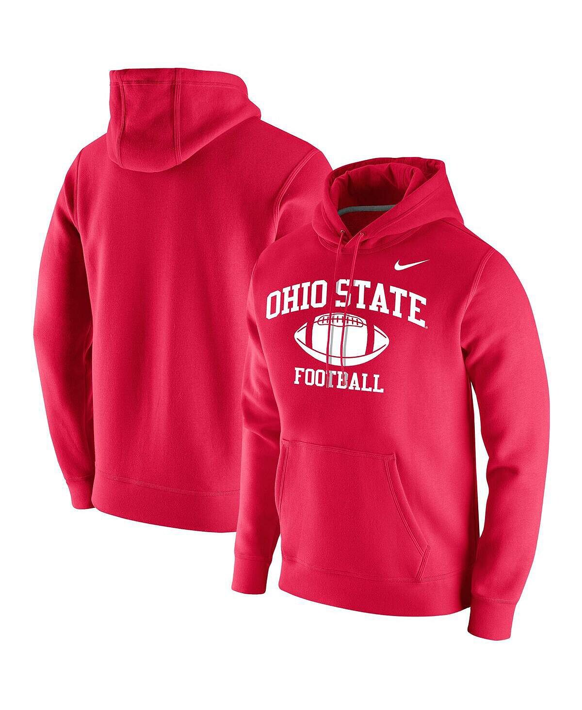 Мужской флисовый пуловер с капюшоном Scarlet Ohio State Buckeyes в стиле ретро футбольного клуба Nike
Мужской флисовый пуловер с капюшоном Scarlet Ohio State Buckeyes в стиле ретро футбольного клуба Nike