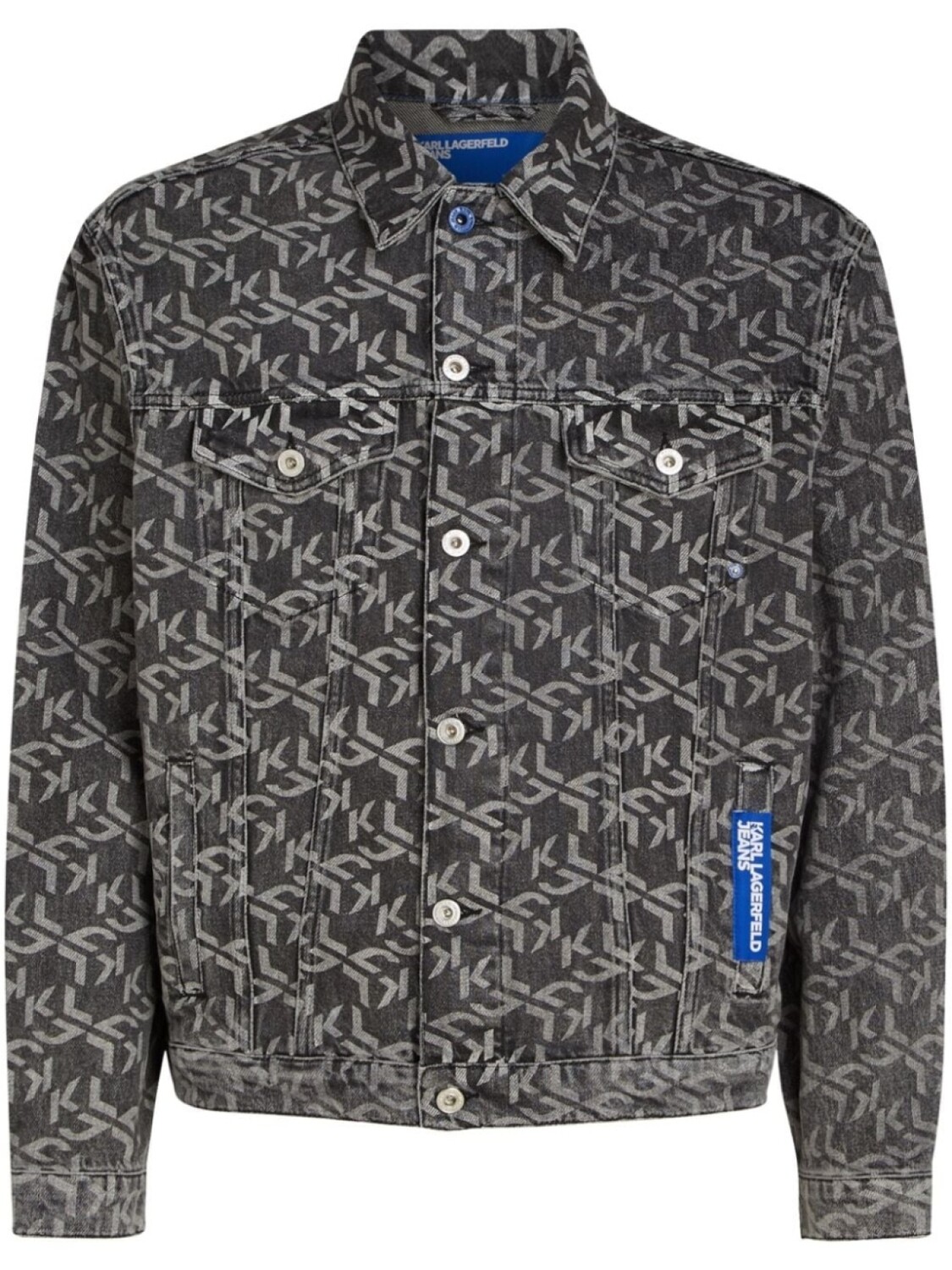 Karl Lagerfeld Jeans джинсовая куртка из органического хлопка с монограммой KLJ, серый
Karl Lagerfeld Jeans джинсовая куртка из органического хлопка с монограммой KLJ, серый