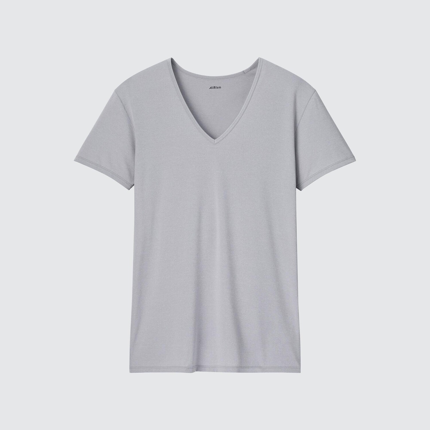 Футболка Uniqlo Airism с короткими рукавами и V-образным вырезом, светло - серый
Футболка Uniqlo Airism с короткими рукавами и V-образным вырезом, светло - серый