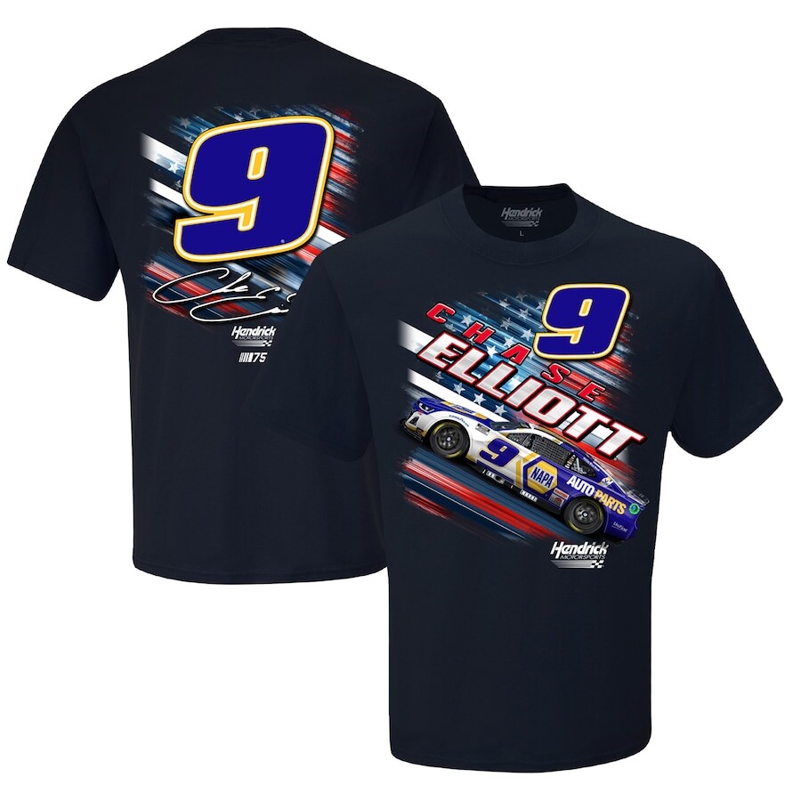 Футболка с коротким рукавом Hendrick Motorsports Team Collection Chase Elliott, нави
Футболка с коротким рукавом Hendrick Motorsports Team Collection Chase Elliott, нави