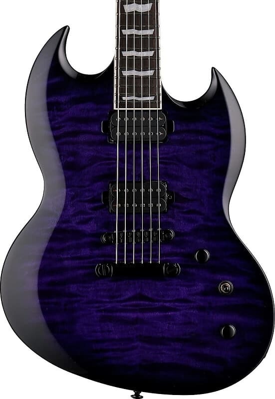 Электрогитара ESP LTD Viper-1000QM Electric Guitar, Quilted Maple, See Thru Purple Sunburst
Электрогитара ESP LTD Viper-1000QM Electric Guitar, Quilted Maple, See Thru Purple Sunburst
