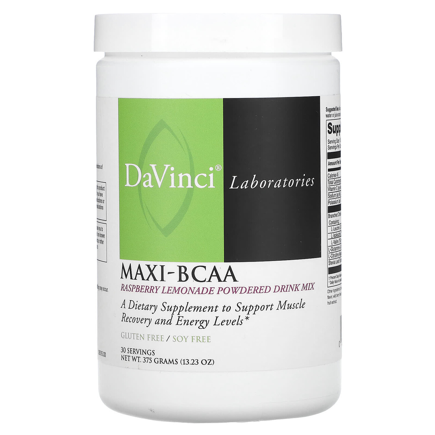 Maxi-BCAA, смесь для порошковых напитков, малиновый лимонад, 375 г (13,23 унции), DaVinci Laboratories of Vermont
Maxi-BCAA, смесь для порошковых напитков, малиновый лимонад, 375 г (13,23 унции), DaVinci Laboratories of Vermont
