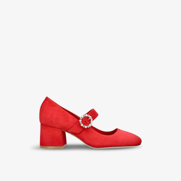 Туфли мэри джейн stuart 60 из замши и кожи с жемчужным декором Stuart Weitzman, красный
Туфли мэри джейн stuart 60 из замши и кожи с жемчужным декором Stuart Weitzman, красный