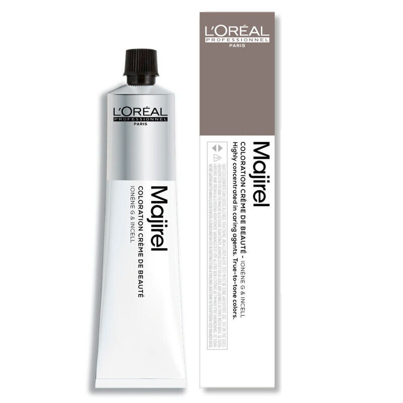 Стойкая краска для волос 7.12 пепельно-переливающийся блондин L'Oréal Professionnel Majirel, 50 мл
Стойкая краска для волос 7.12 пепельно-переливающийся блондин L'Oréal Professionnel Majirel, 50 мл