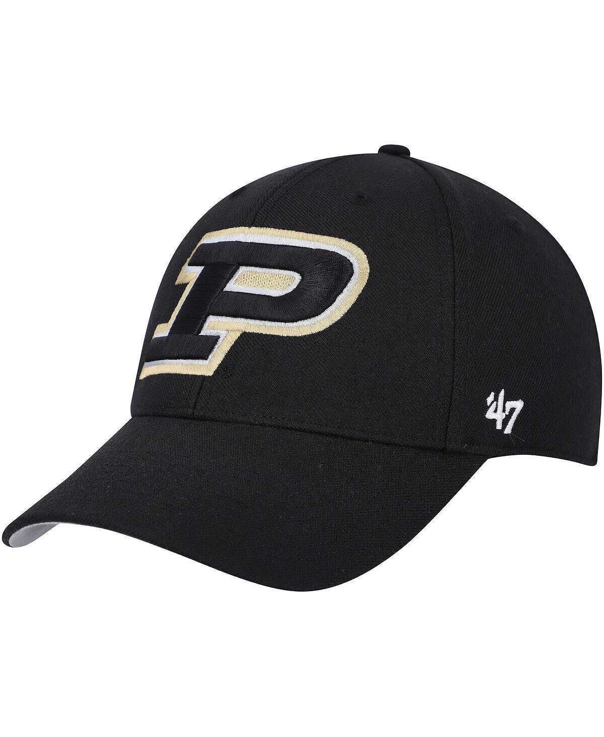 Мужская черная регулируемая кепка Purdue Boilermakers в тон MVP Trucker '47 Brand
Мужская черная регулируемая кепка Purdue Boilermakers в тон MVP Trucker '47 Brand